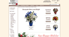 Desktop Screenshot of annettesflowers.com