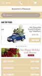 Mobile Screenshot of annettesflowers.com